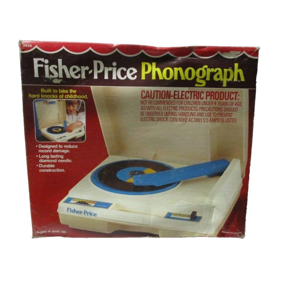 Fisher-price 1978 Phonograph Model 0825